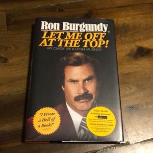 Ron Burgundy let me off at the top book